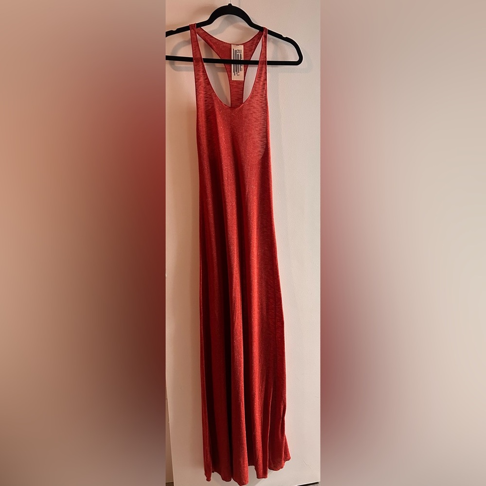 Free People Scarlet Ribbed Tank